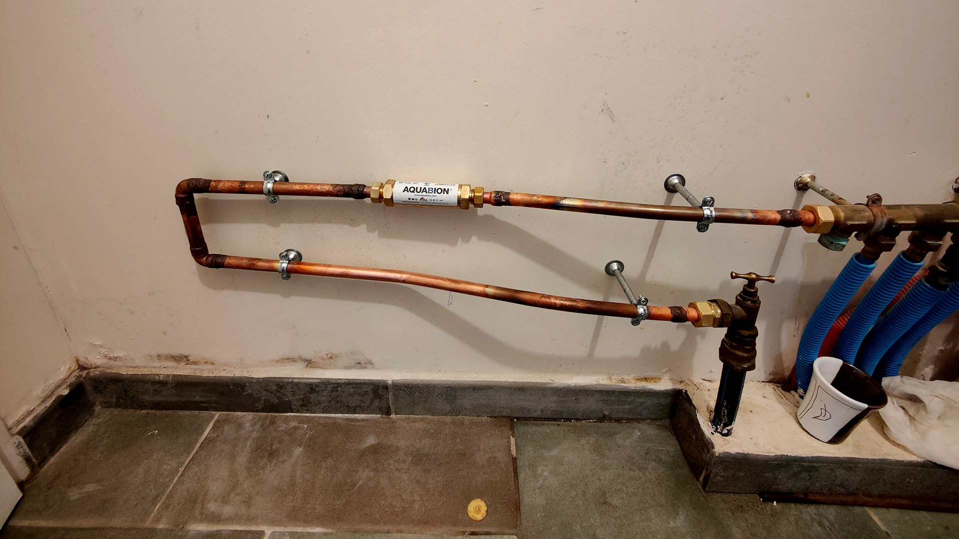pose systeme anticalcaire montblanc