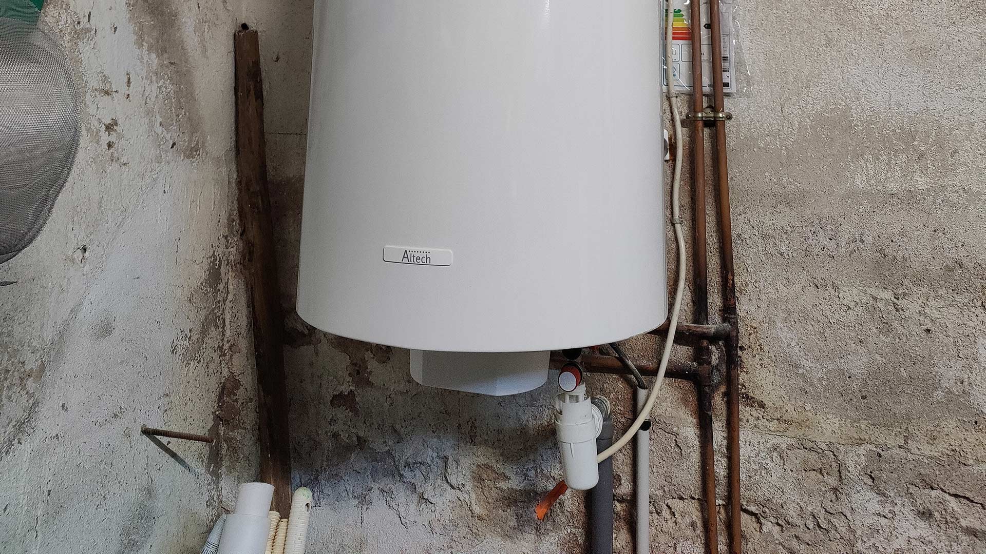 remplacement chauffe eau bessan
