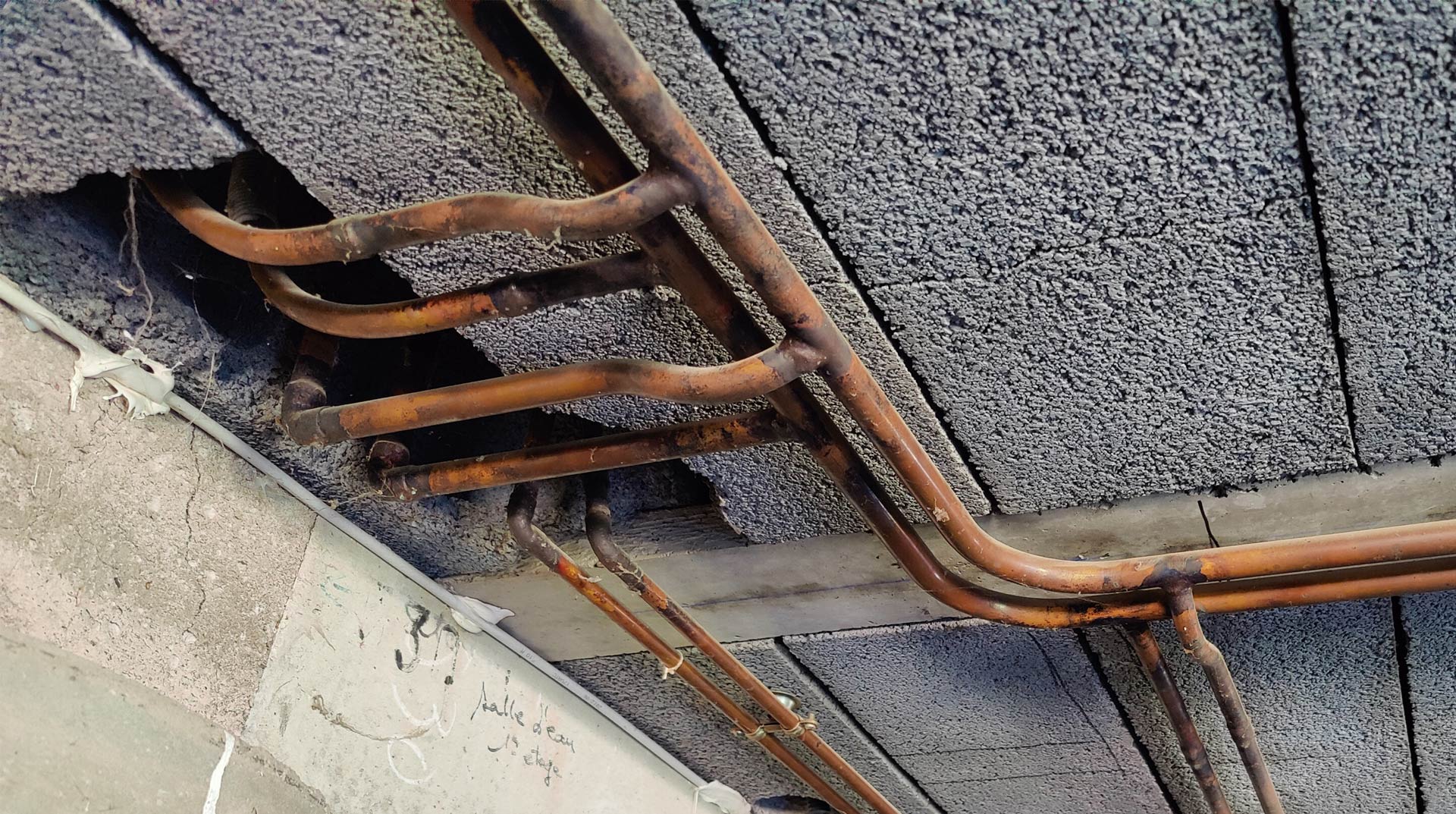travaux chauffage reseau cuivre