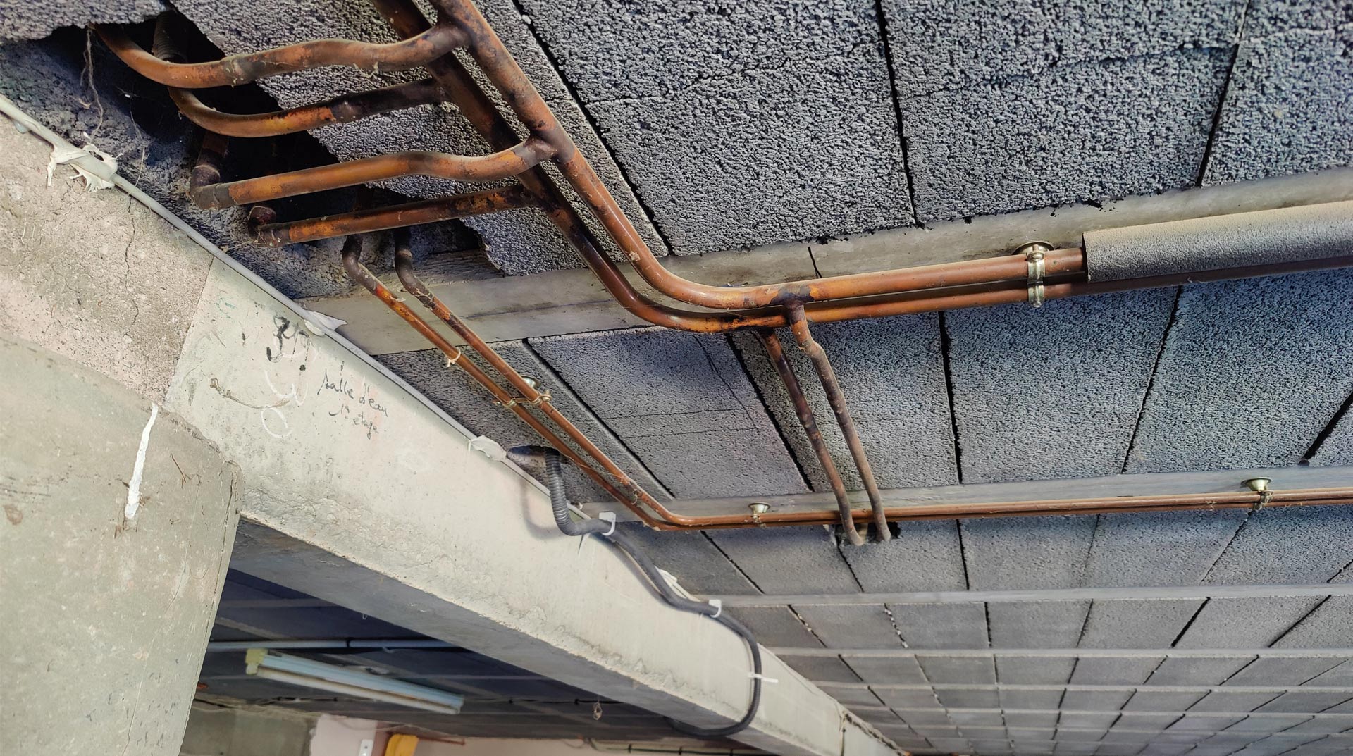 travaux chauffagiste reseau cuivre